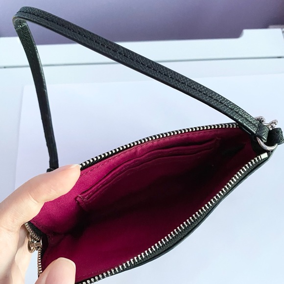 Coach pink cow print wristlet - Picture 7 of 10